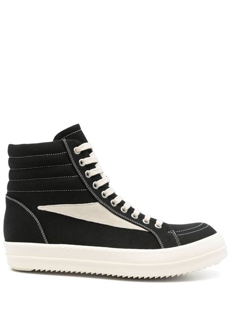 Black Vintage sneakers Rick Owens DRKSHDW - men RICK OWENS DRKSHDW | DU01E3810CVSLVS911